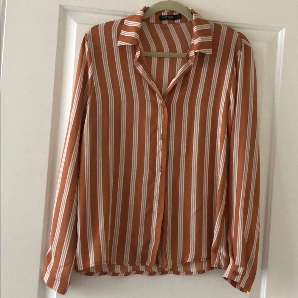 NastyGal Long Sleeve Blouse